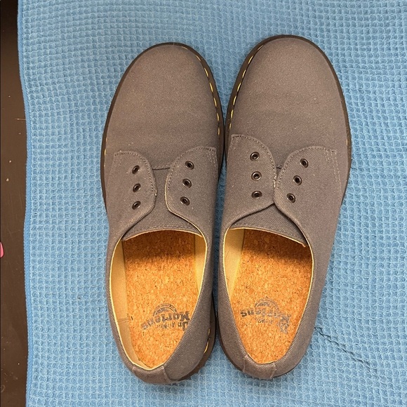 Dr. Martens Graphite Gray Canvas Derby’s - Picture 7 of 7